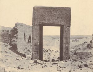 (El Assasif, Poort van Roze Graniet, Nr. 2) door John Beasly Greene